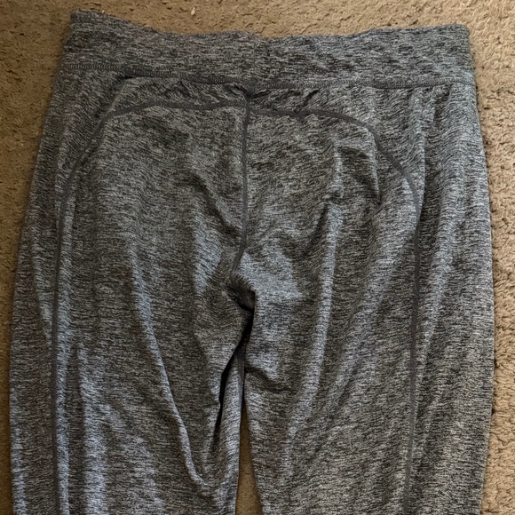 SWEATY BETTY Soft Heather Gray Jogger Sweat Pants Women’s Size L - Picture 3 of 5